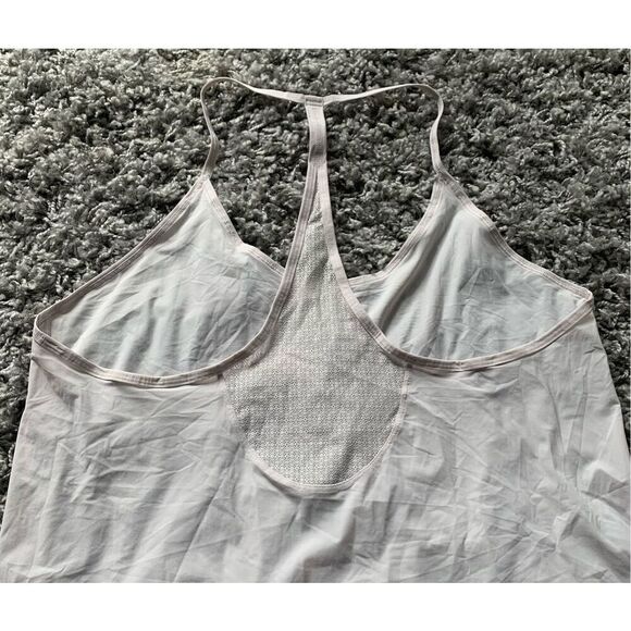 Lululemon milkshake pink Racerback Lace Athletic Tank Top Women's M - Picture 6 of 6